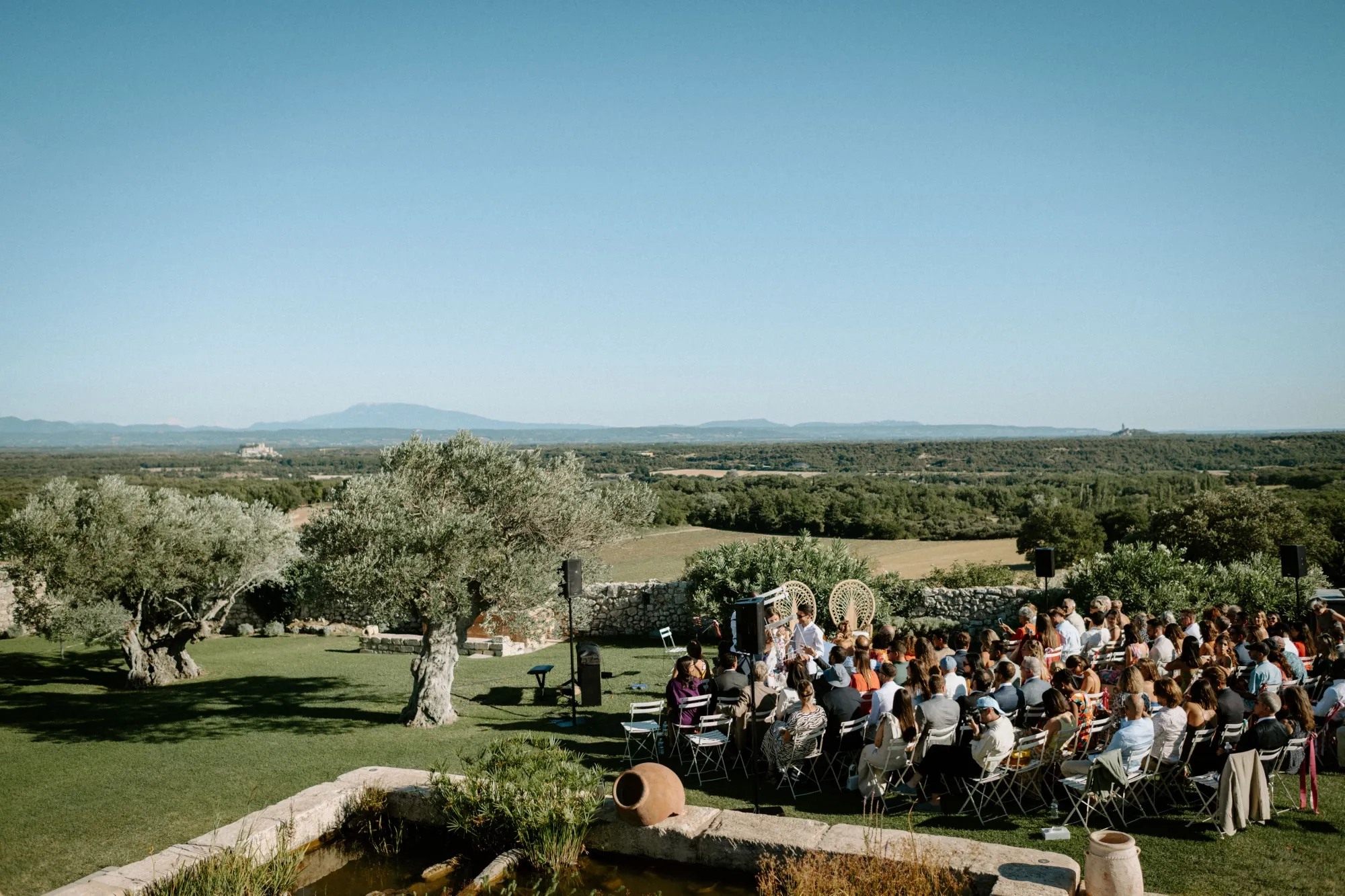 Outdoor ceremony