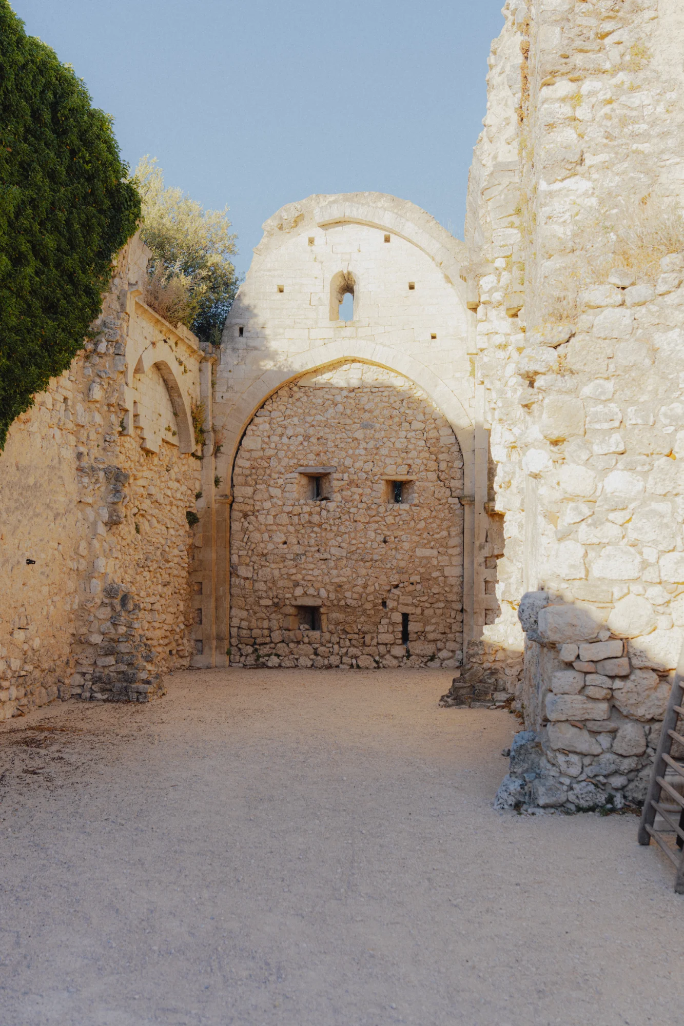 Former stone chapel of the 12th-century priory