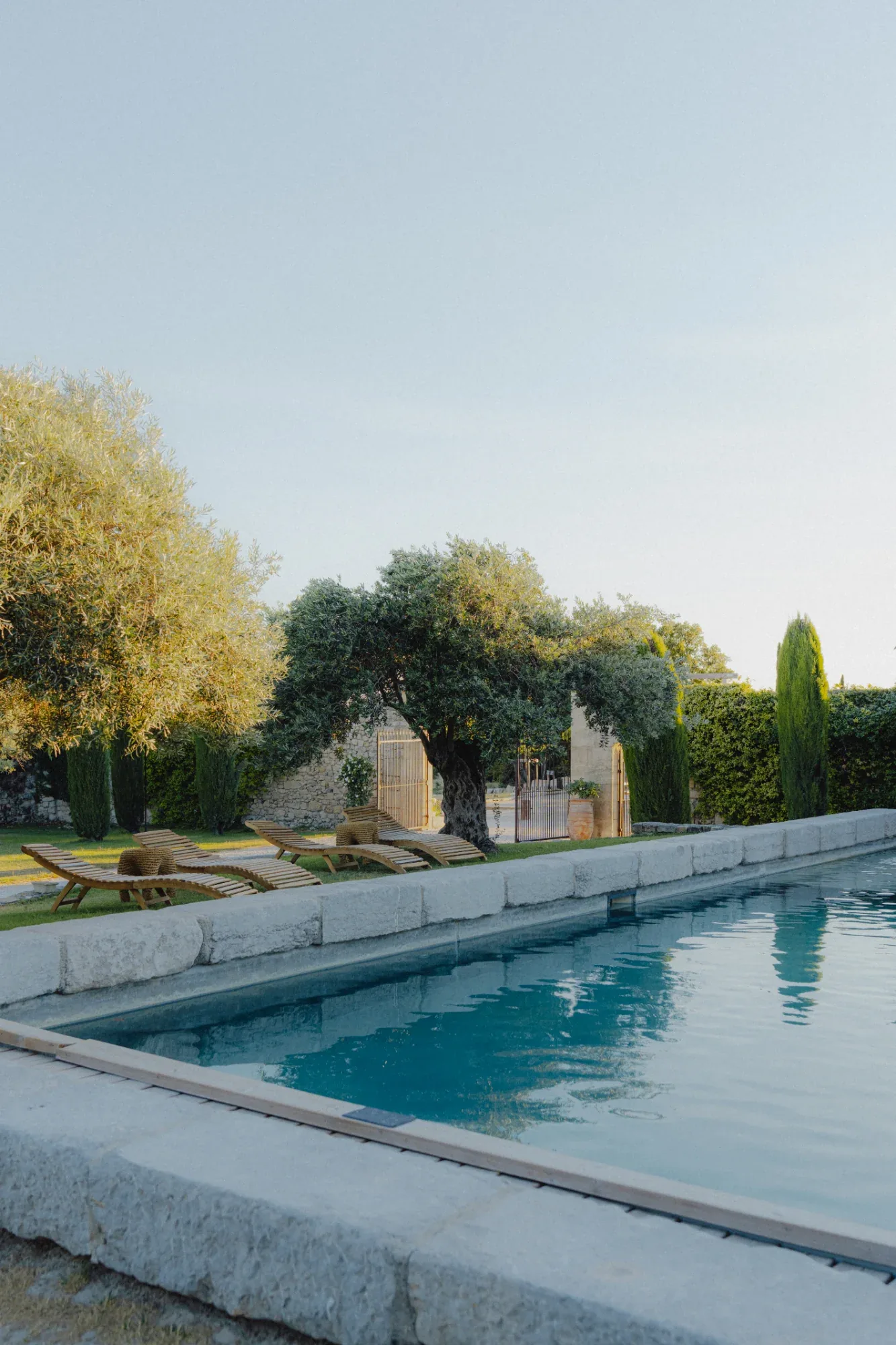The swimming pool